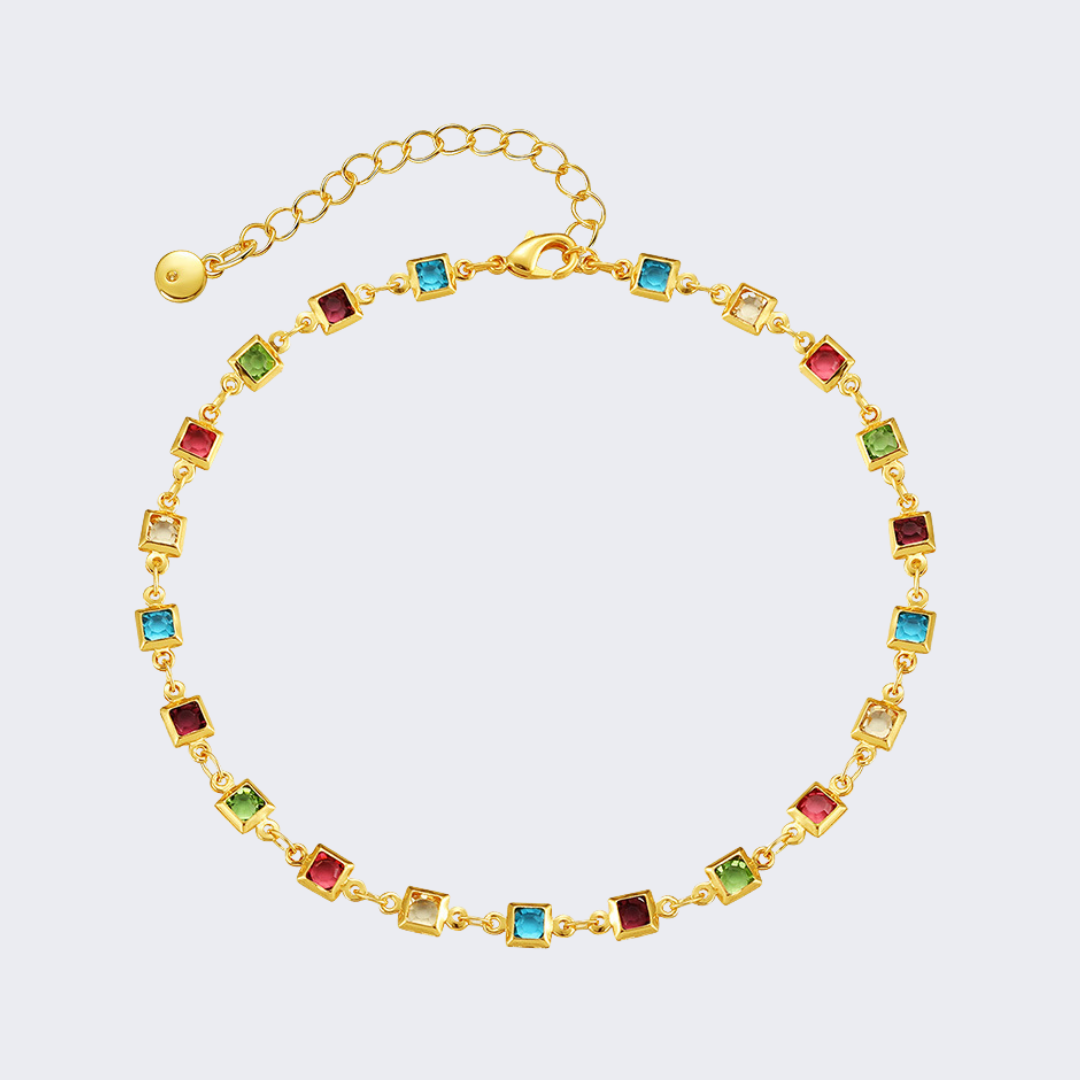 Anklet gold waterproof