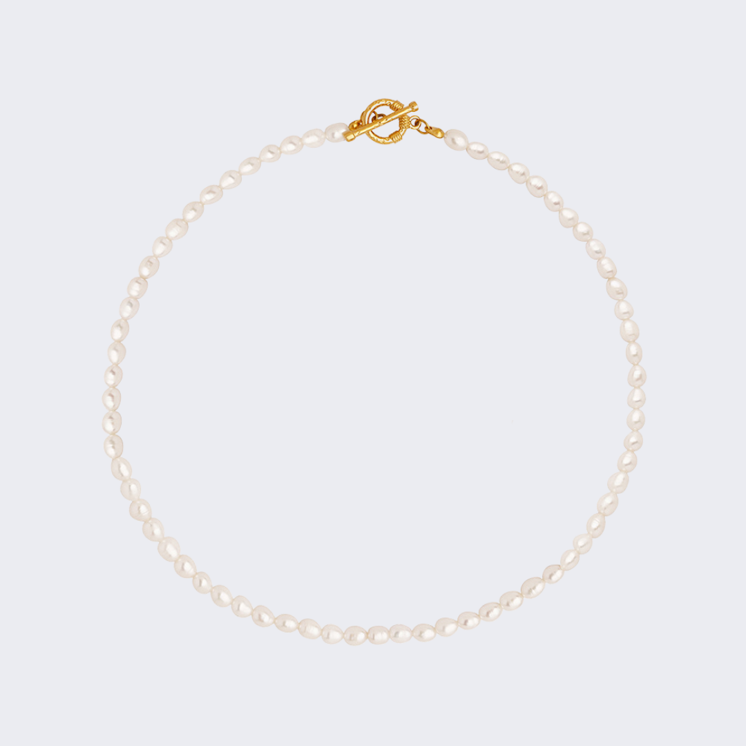 Waterproof gold chain necklace
