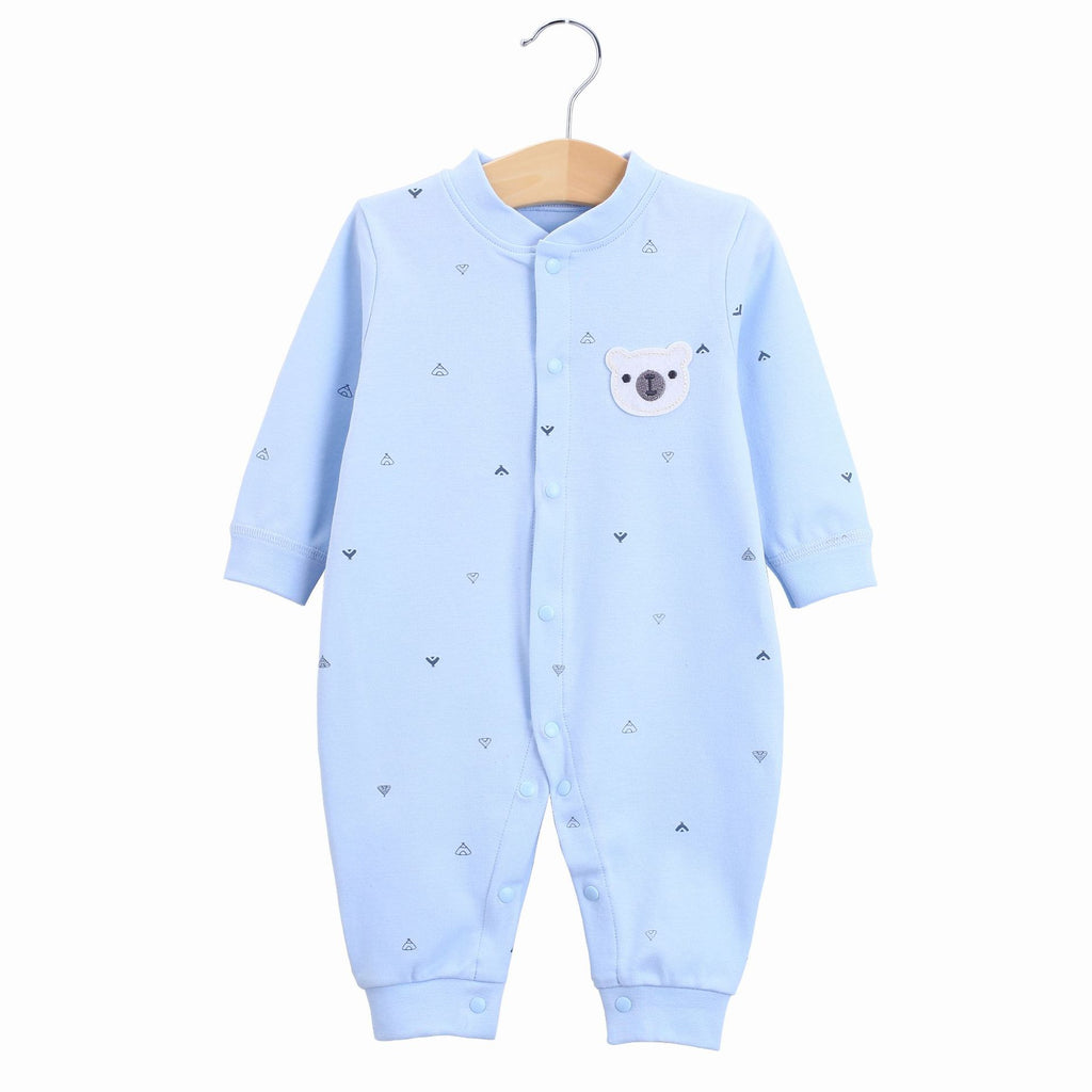 Spring and Autumn style baby jumpsuit, Class A newborn clothes, pure cotton underwear, jumpsuit, baby clothes, pajamas, crawling clothes, 3