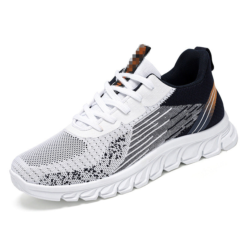 Sports shoes, men's customized autumn new style, foreign trade shoes, fashionable and trendy casual shoes, single shoes, mesh shoes, running shoes