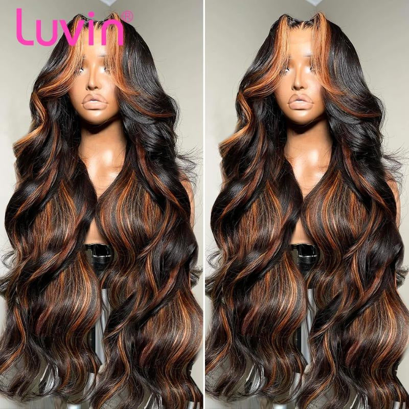 Cross border fashion front lace 13 * 4 lace wig popular in Africa, big wave long curly hair synthetic full head set wig
