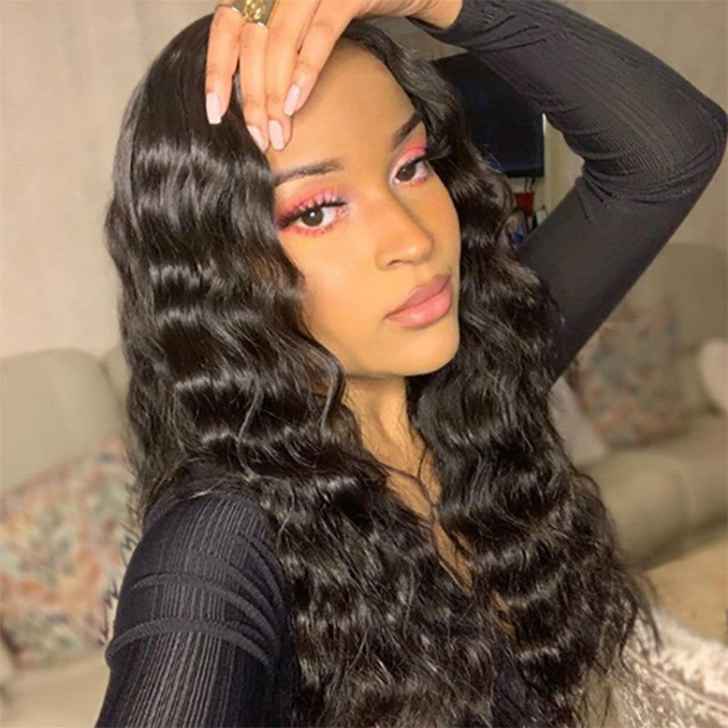 Foreign trade European and American wigs, African small curly hair, fashionable mid to long curly hair, corn perm synthetic wigs, and head covers