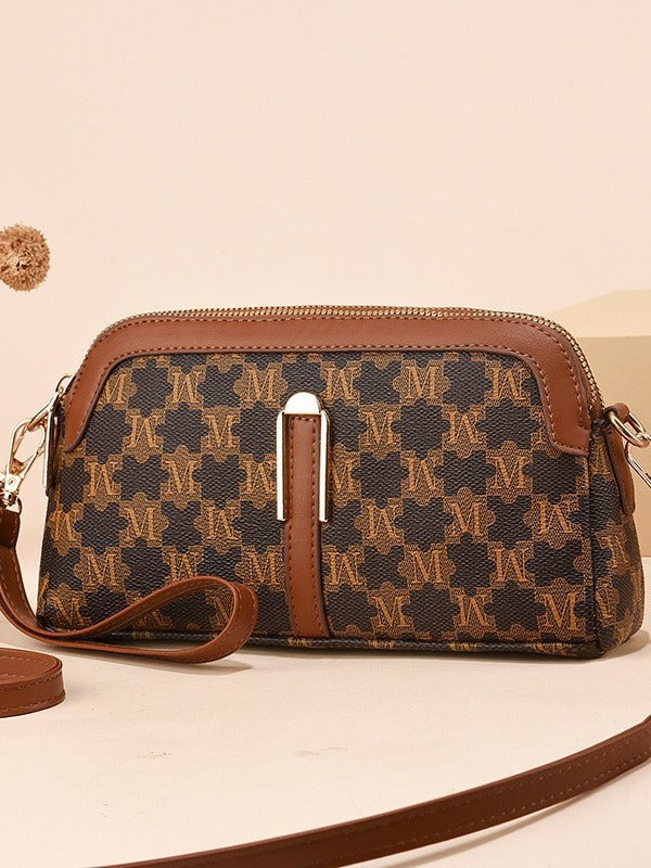 Bag 2025 new trendy and fashionable women's bag temperament mother bag simple large capacity single shoulder small square bag one piece hair replacement