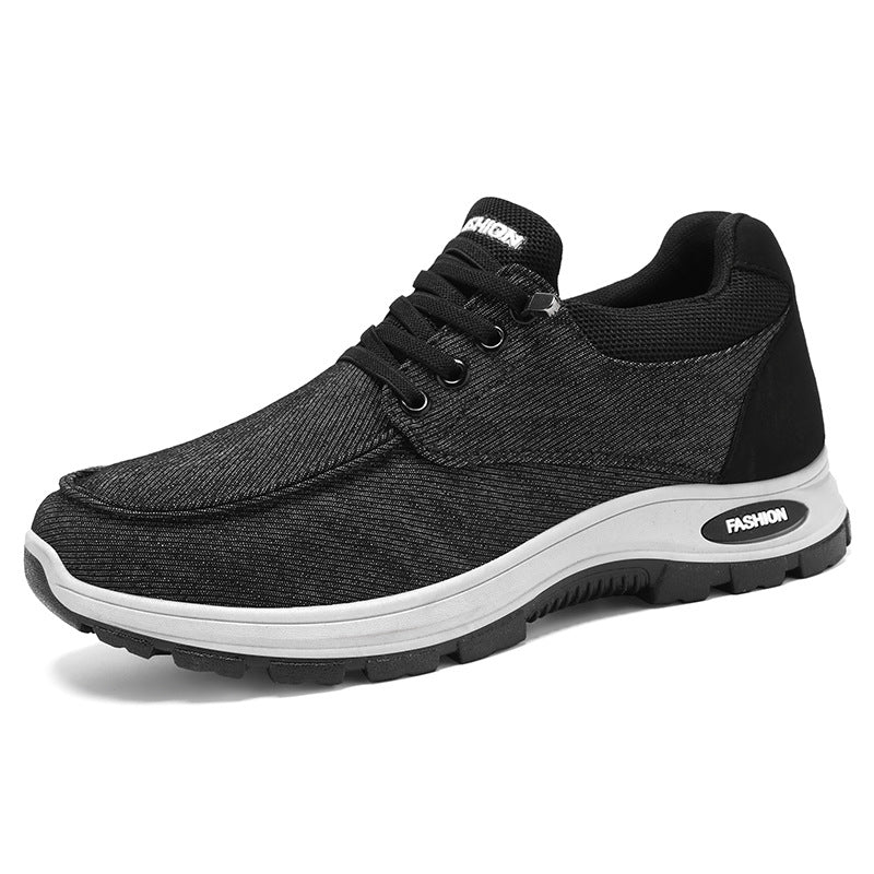 Men's shoes autumn new casual men's single shoes hair replacement soft sole comfortable running shoes versatile men's sports single shoes