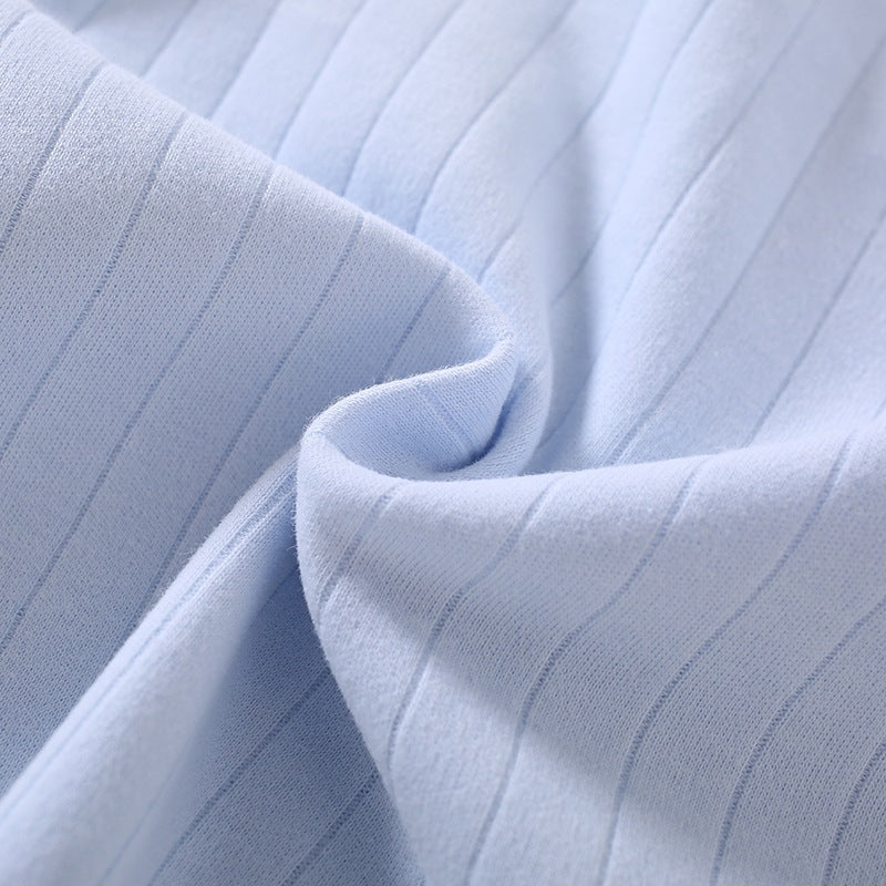 Baby clothes, children's autumn clothes, autumn pants, pure cotton A-class spring and autumn new style, 1-year-old baby pajamas, shoulder button underwear set