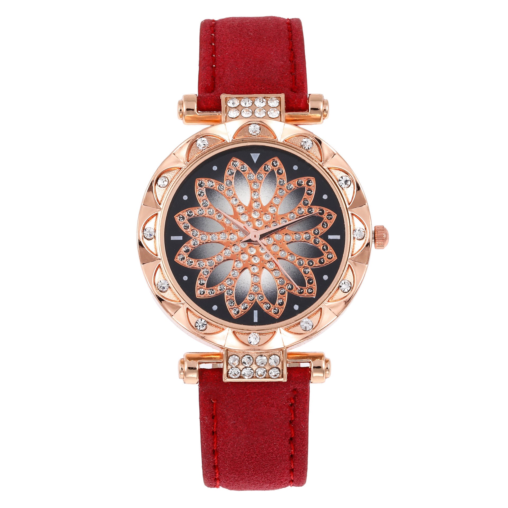Tiktok Net Red Tomato Same Hot Sale Women's Watch Floor Stall Night Market Gift Women's Watch ins Fashion Quartz Watch