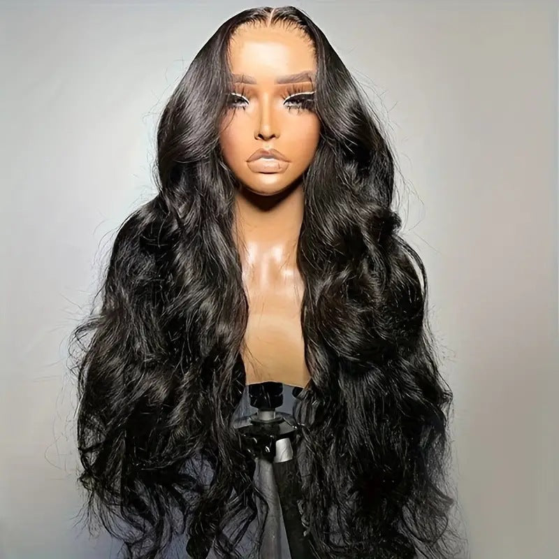 European and American fashion big wave long curly hair wig for women hot selling, lace lace full head cover factory in stock wig