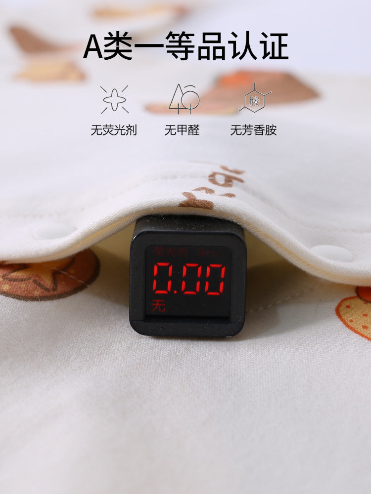 Newborn clothes, pure cotton A-class baby jumpsuit, spring and autumn baby clothes, jumpsuit, crawling clothes, Anyang baby children's clothing