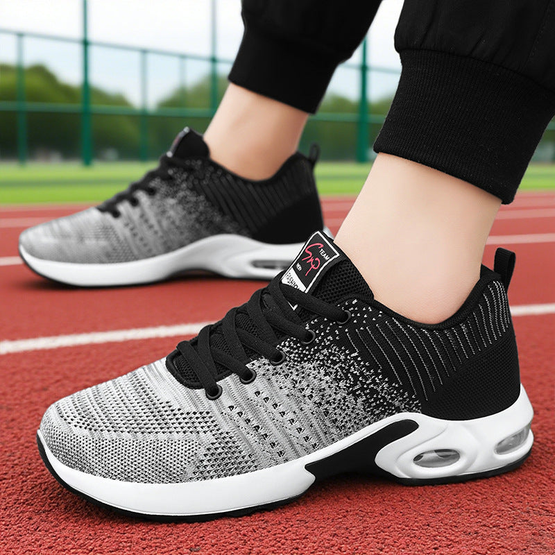 Men's 2025 Autumn Cross border Men's Shoes Breathable Air Cushion Running Shoes Lightweight Shoes Casual Sports Shoes Men