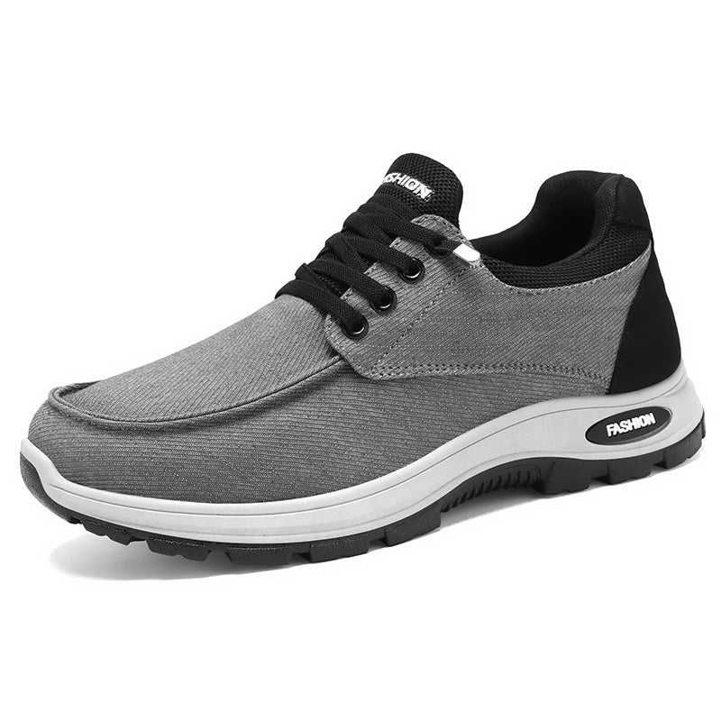 Men's shoes autumn new casual men's single shoes hair replacement soft sole comfortable running shoes versatile men's sports single shoes