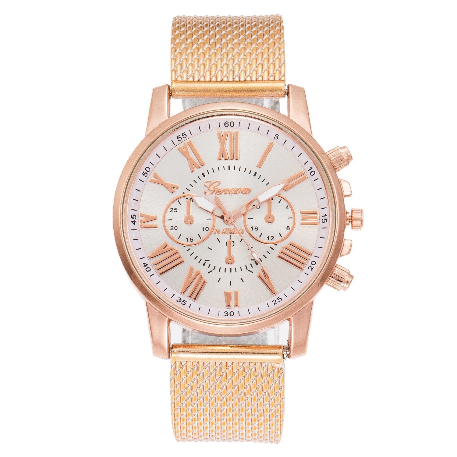 Cross border hot selling new fashionable three eyed women's plastic quartz watch+heart-shaped diamond inlaid bracelet set 2ps