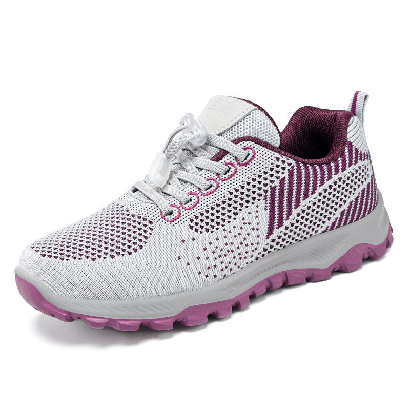 Walking shoes for women, autumn new items, middle-aged and elderly soft soled running shoes, couple breathable sports shoes, gift wholesale, travel shoes
