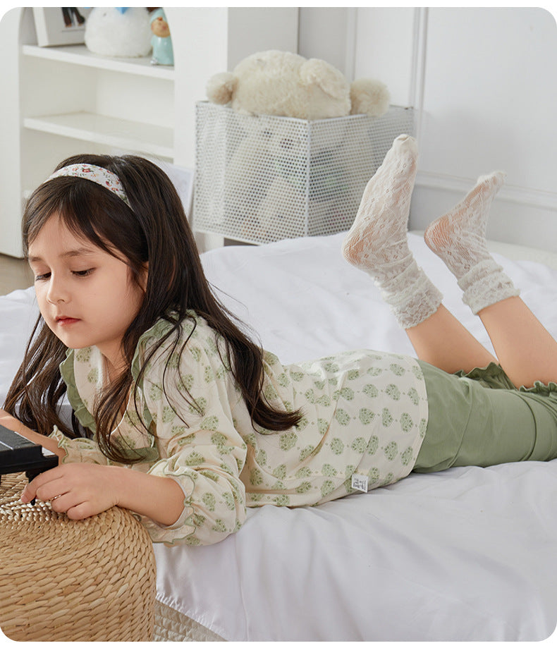 Children's Summer A-class Ice Doraemon, Youkesi, Modal, Tiansi Air Conditioning, Home Clothing, Underwear Set, Anyang Children's Clothing