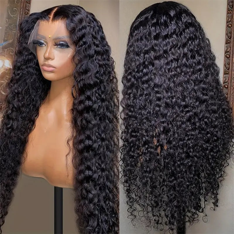 Amazon Cross border Fashion Front Lace Wig Foreign Trade Africa Hot Selling Small Roll Tube Long Roll Hair Chemical Fiber Head Cover