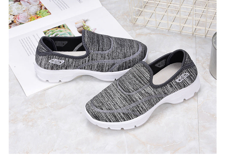 Shoes, women's shoes, foreign trade, mother's shoes, autumn, middle-aged and elderly, walking, casual, versatile sports shoes, old Beijing cloth shoes, breathable