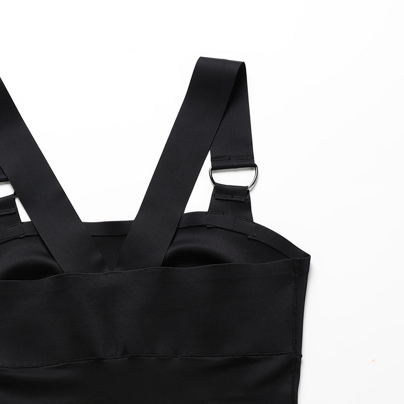 European and American one-piece corsets female sense T-shaped belly pants large size open crotch temptation beauty body ladies corset jumpsuit