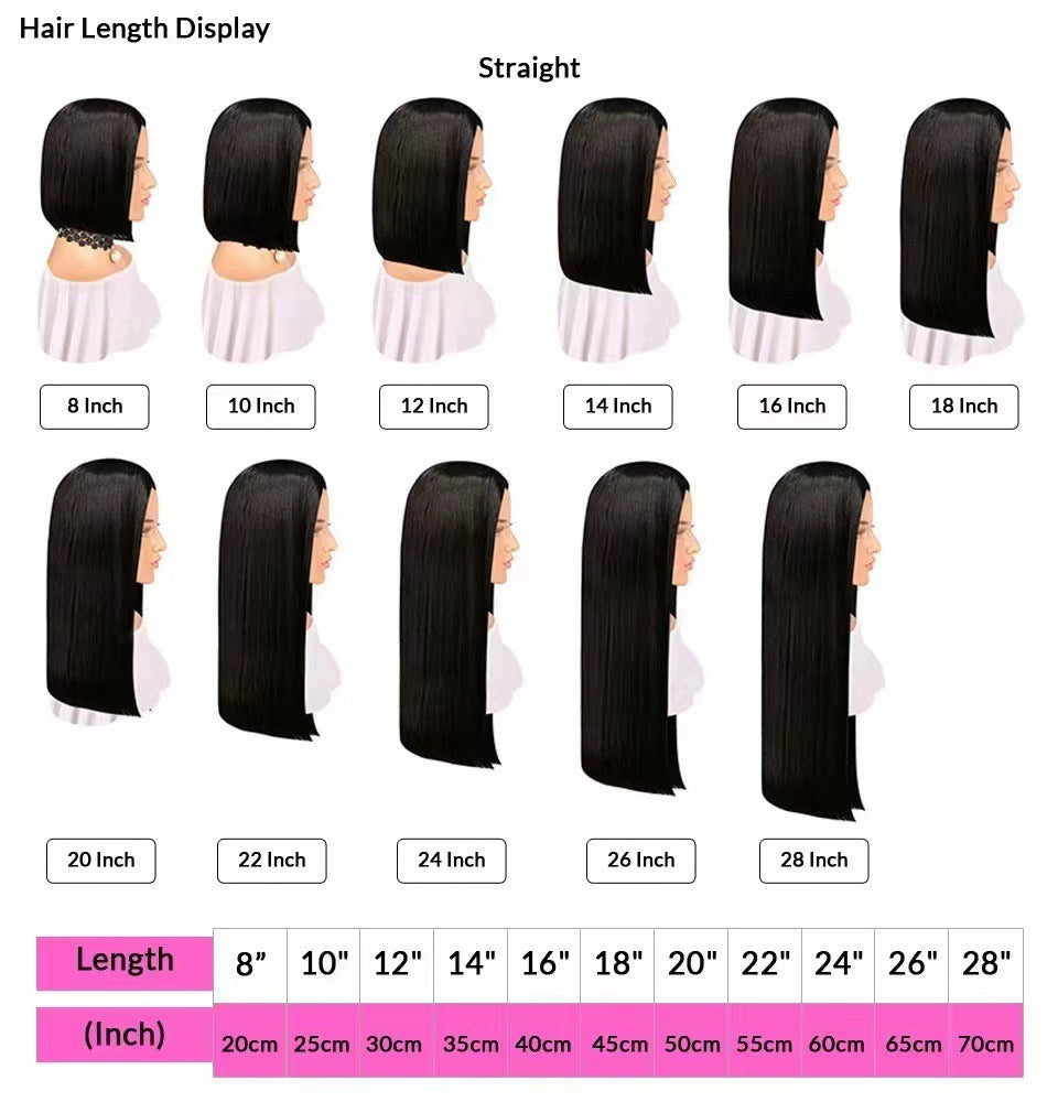 Cross border new product European and American fashion brown long straight hair hot selling, lace mid split long straight hair wig factory in stock