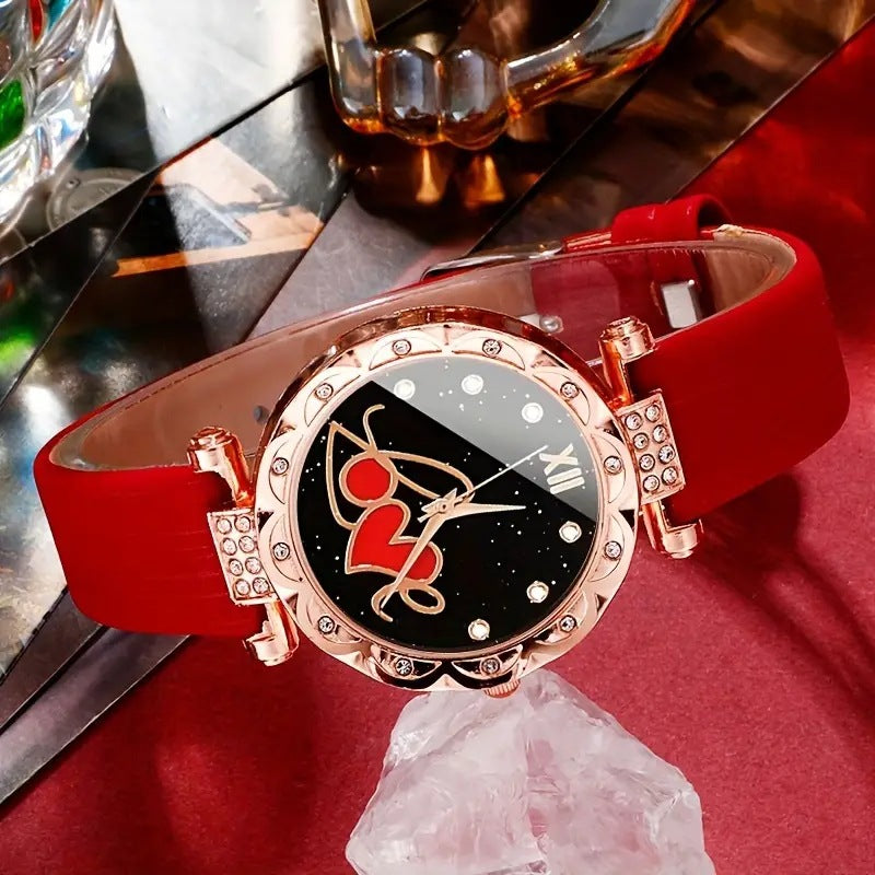 Ins popular high school entrance exam watch for female students, Korean version, simple, casual, retro, artistic, Harajuku college style