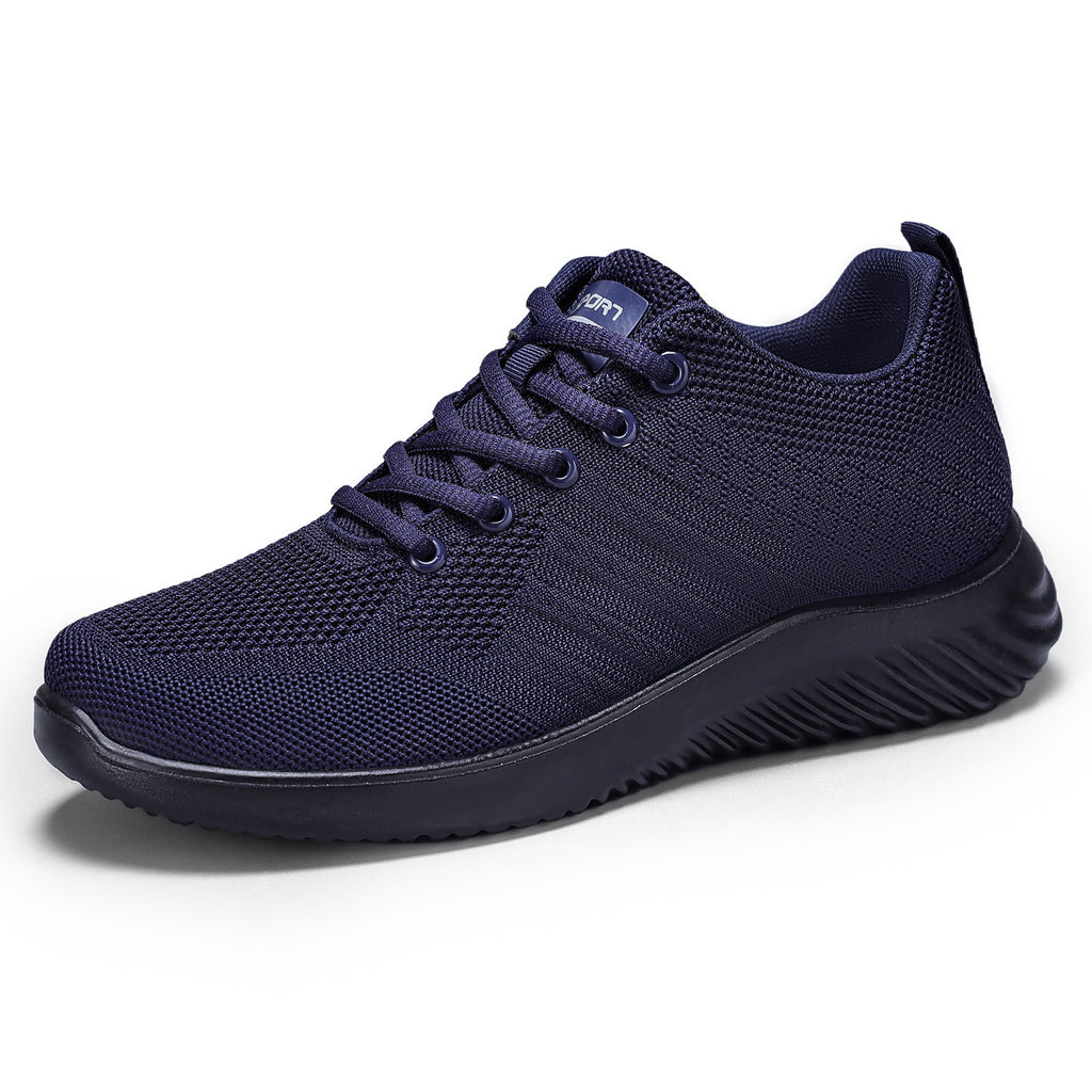 Men's shoes, casual sports shoes, autumn new items, soft soled breathable work shoes, mesh running shoes, trendy shoes, versatile board shoes for men
