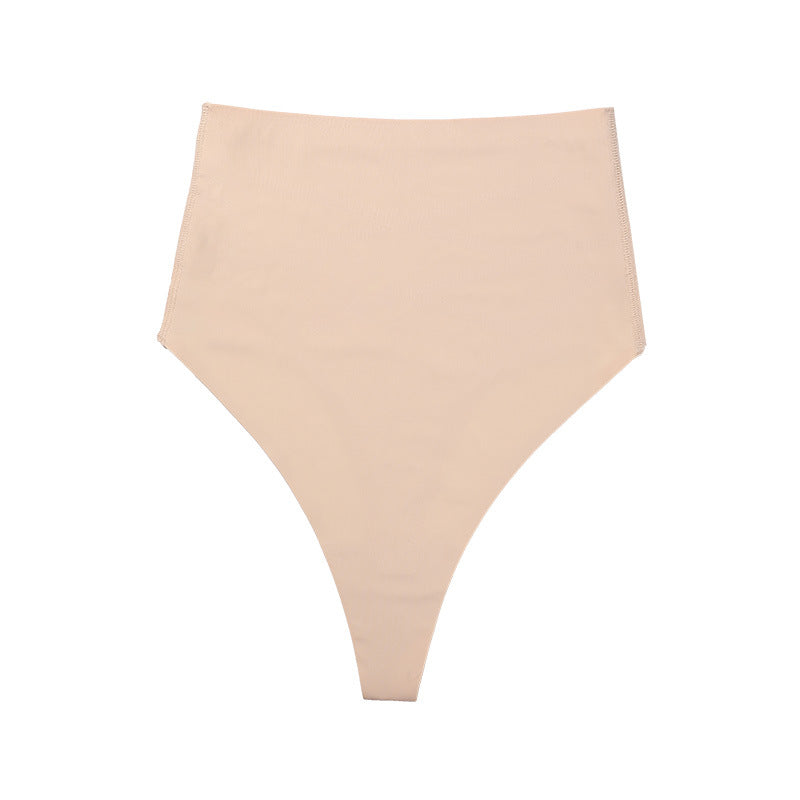 High-waisted T-back panties