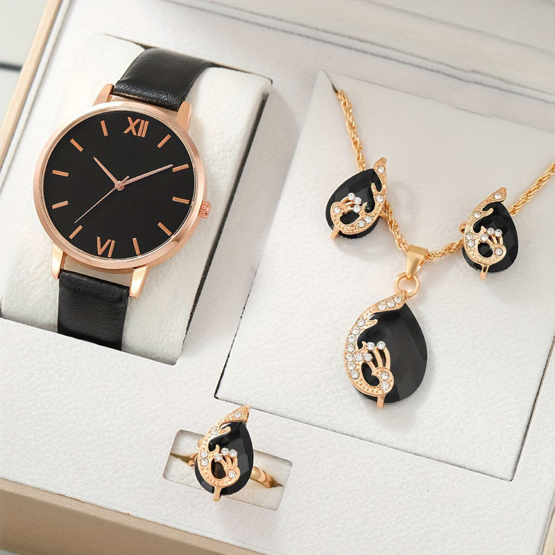 Cross border watches for women, high-end fashion, high-end sense, sports, outdoor, high-end versatile, niche watch set