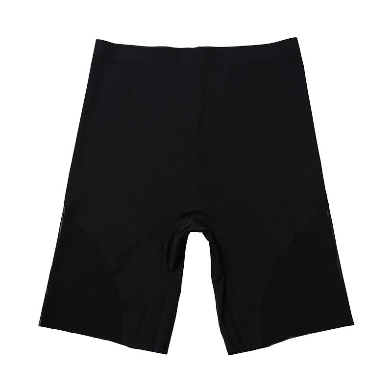 High-waisted lace shaping panties