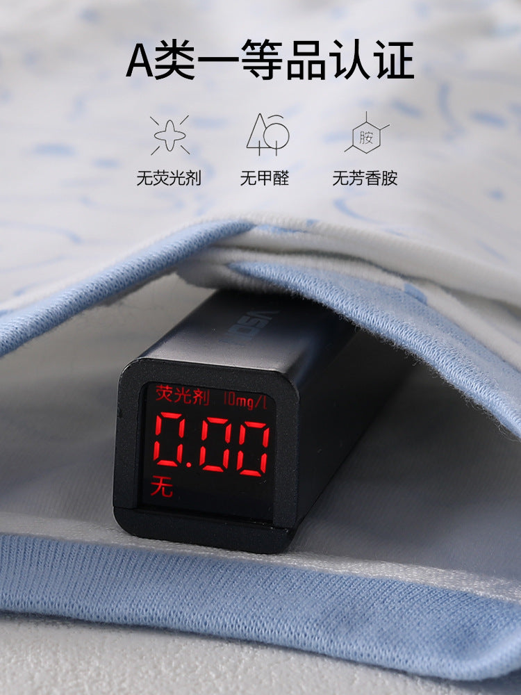 Baby jumpsuit made of pure cotton for spring and autumn, baby clothes for newborns, Class A clothes, crawling clothes, Anyang baby children's clothing