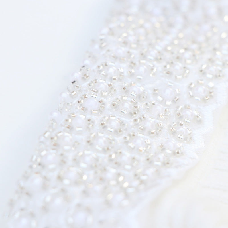 Elegant white polo shirt with high collar and short sleeves, embroidered, 100% high-quality wool