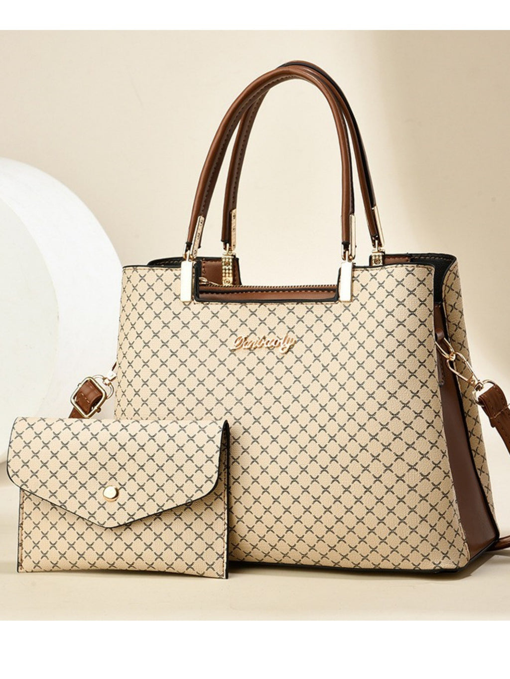 2025 popular printed tote mother bag for women, casual and practical, large capacity, middle-aged women, one shoulder hand-held bag