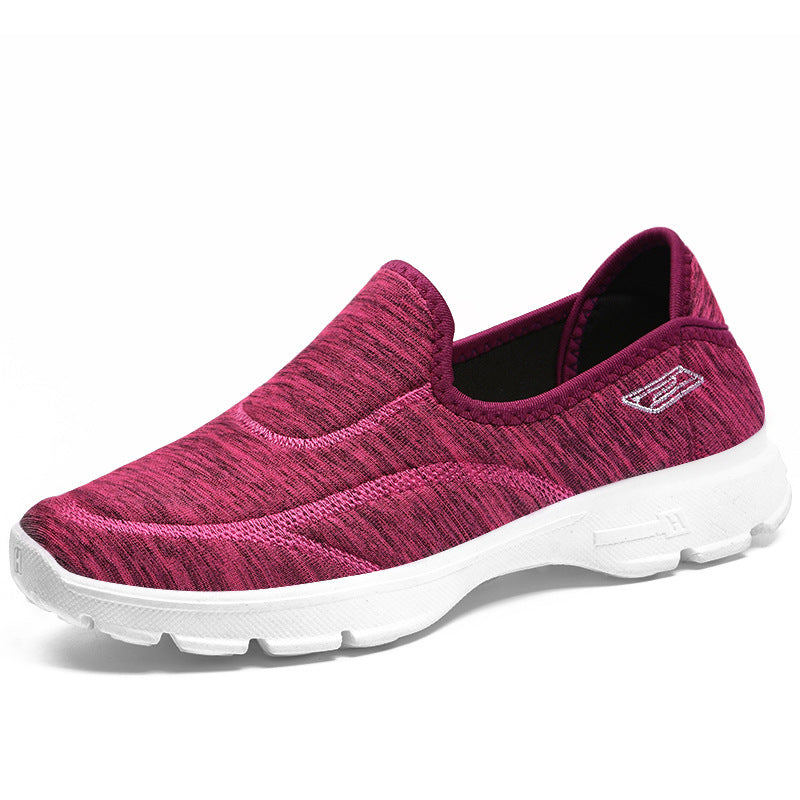 Shoes, women's shoes, foreign trade, mother's shoes, autumn, middle-aged and elderly, walking, casual, versatile sports shoes, old Beijing cloth shoes, breathable