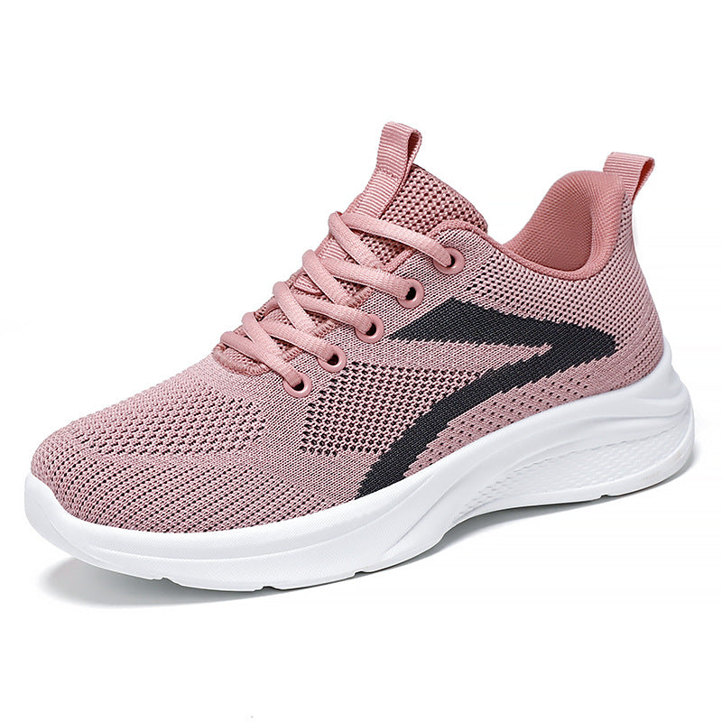 Female OEM customized autumn new foreign trade women's shoes hot selling plus size cross-border shoes soft soled casual sports shoes