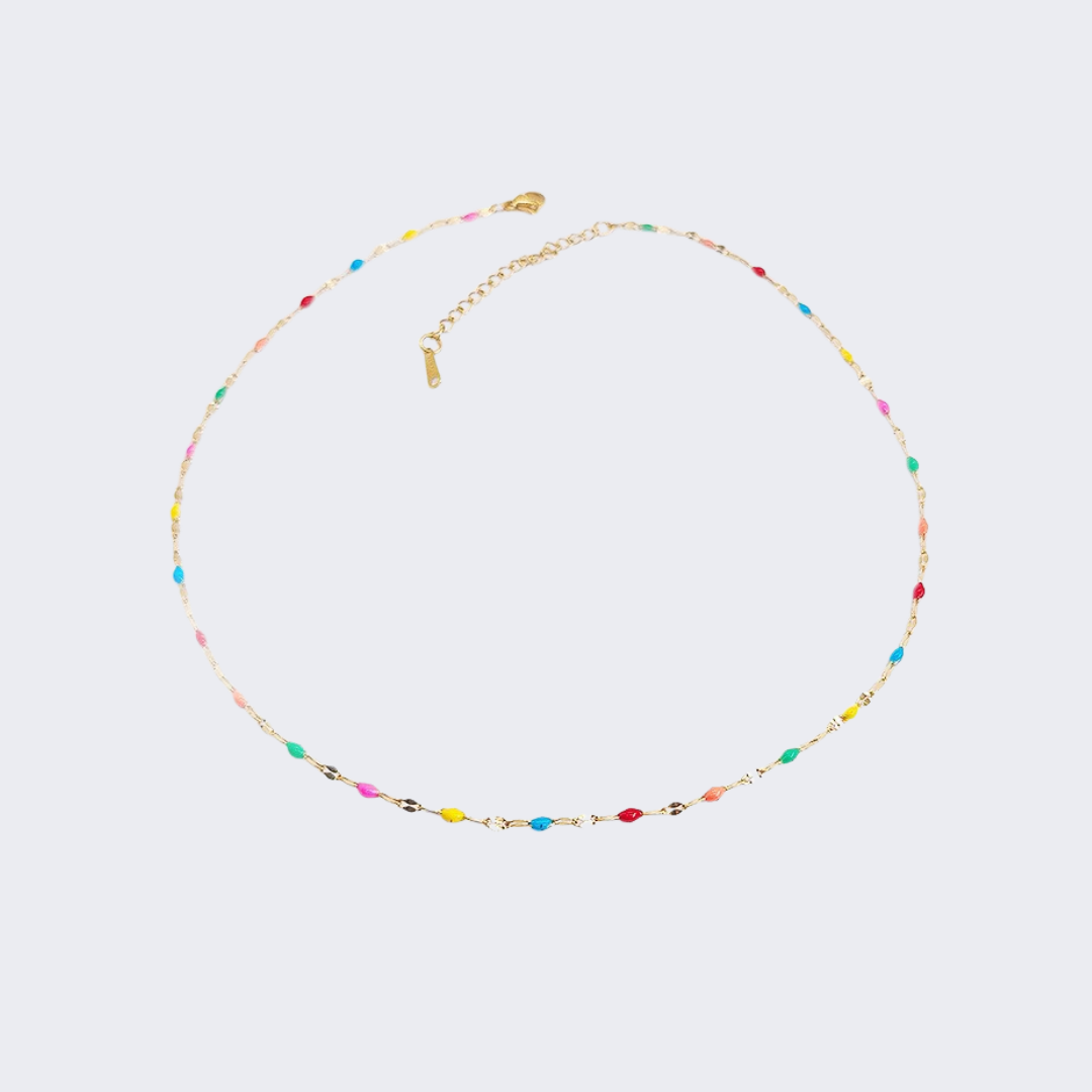 Rainbow Dainty Necklace