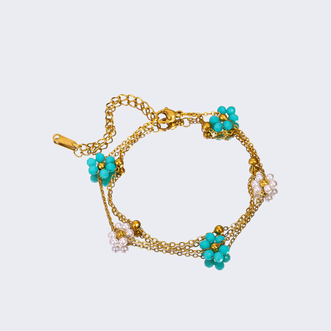 Rainbow Stone Bracelet